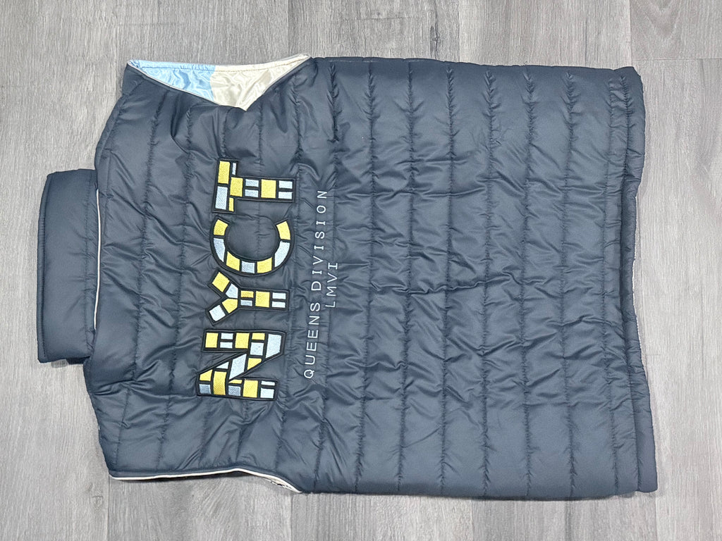 NYCT CHECKERED LOGO VEST