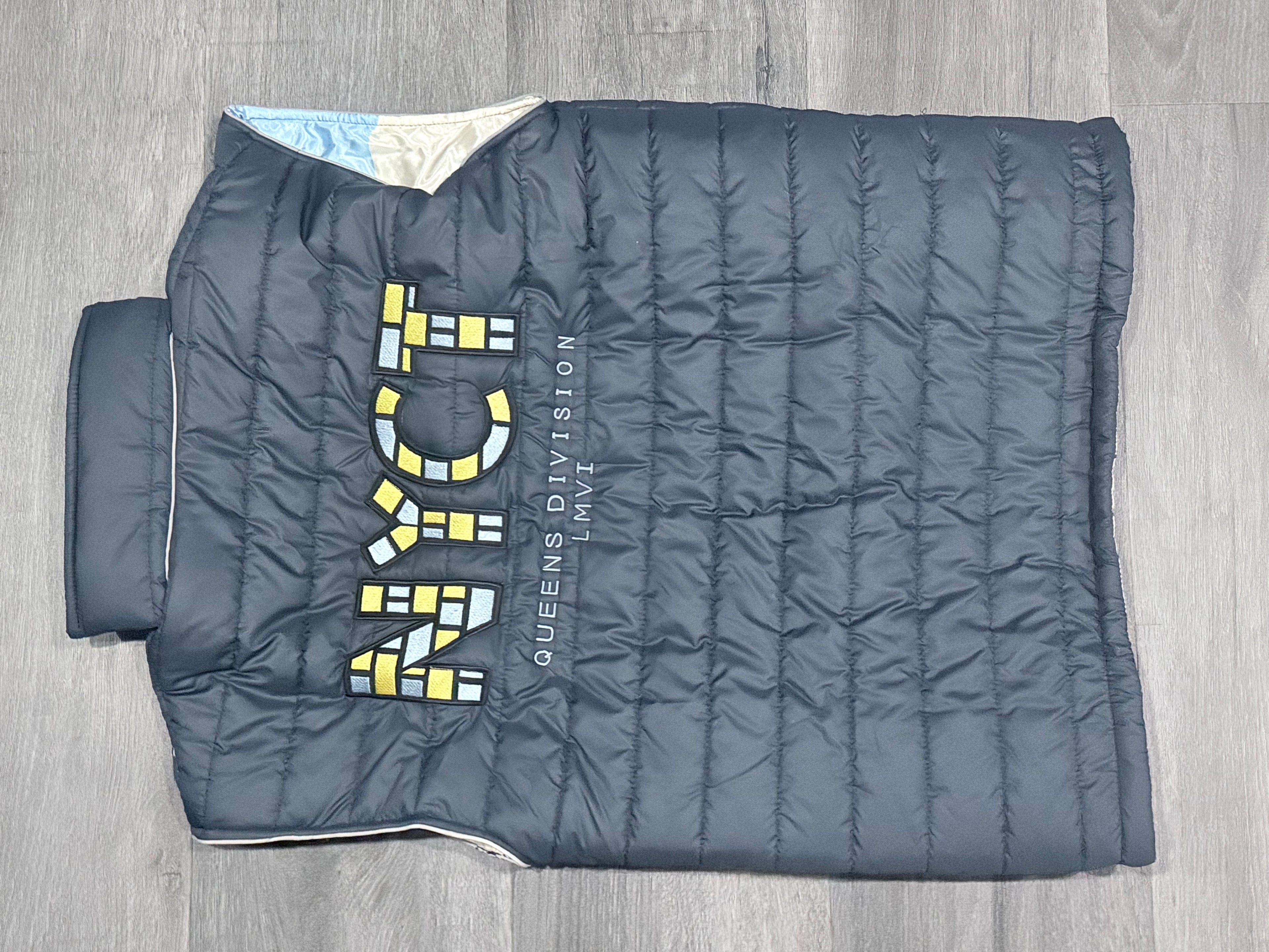 NYCT CHECKERED LOGO VEST