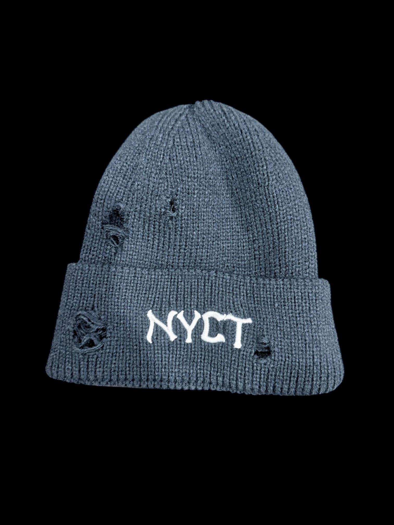 Distressed NYCT Beanie