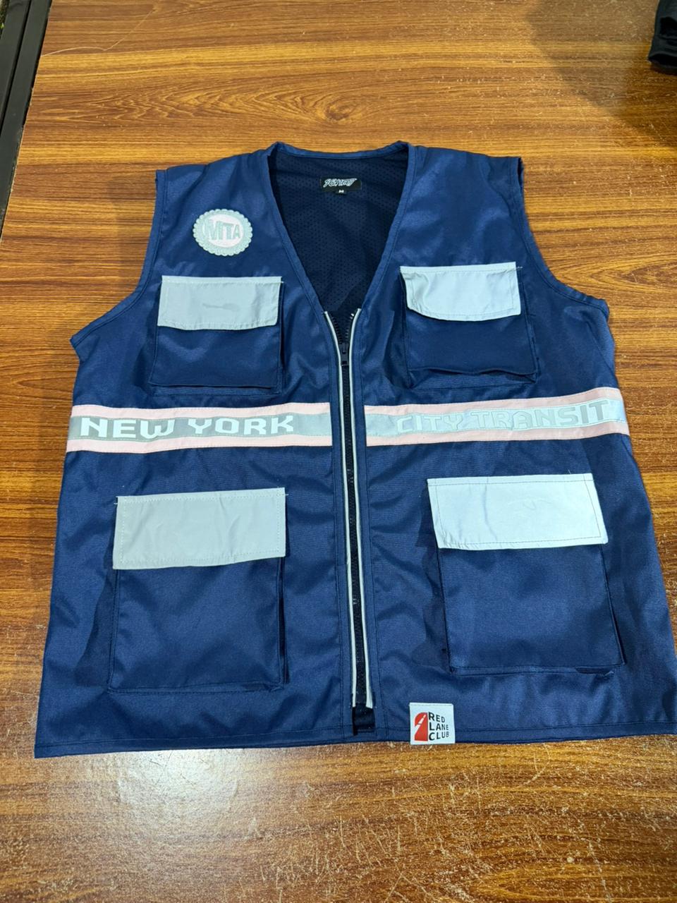 High Visibility Custom New York City Transit Safety Vest