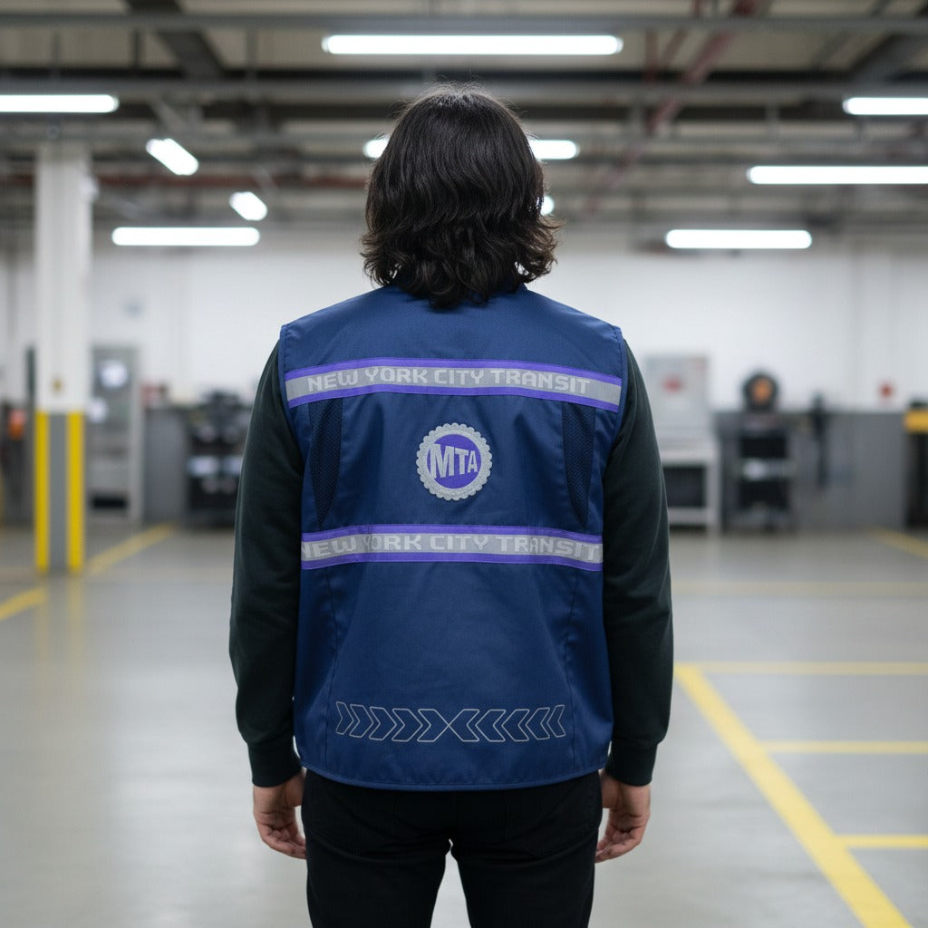 High Visibility Custom New York City Transit Safety Vest