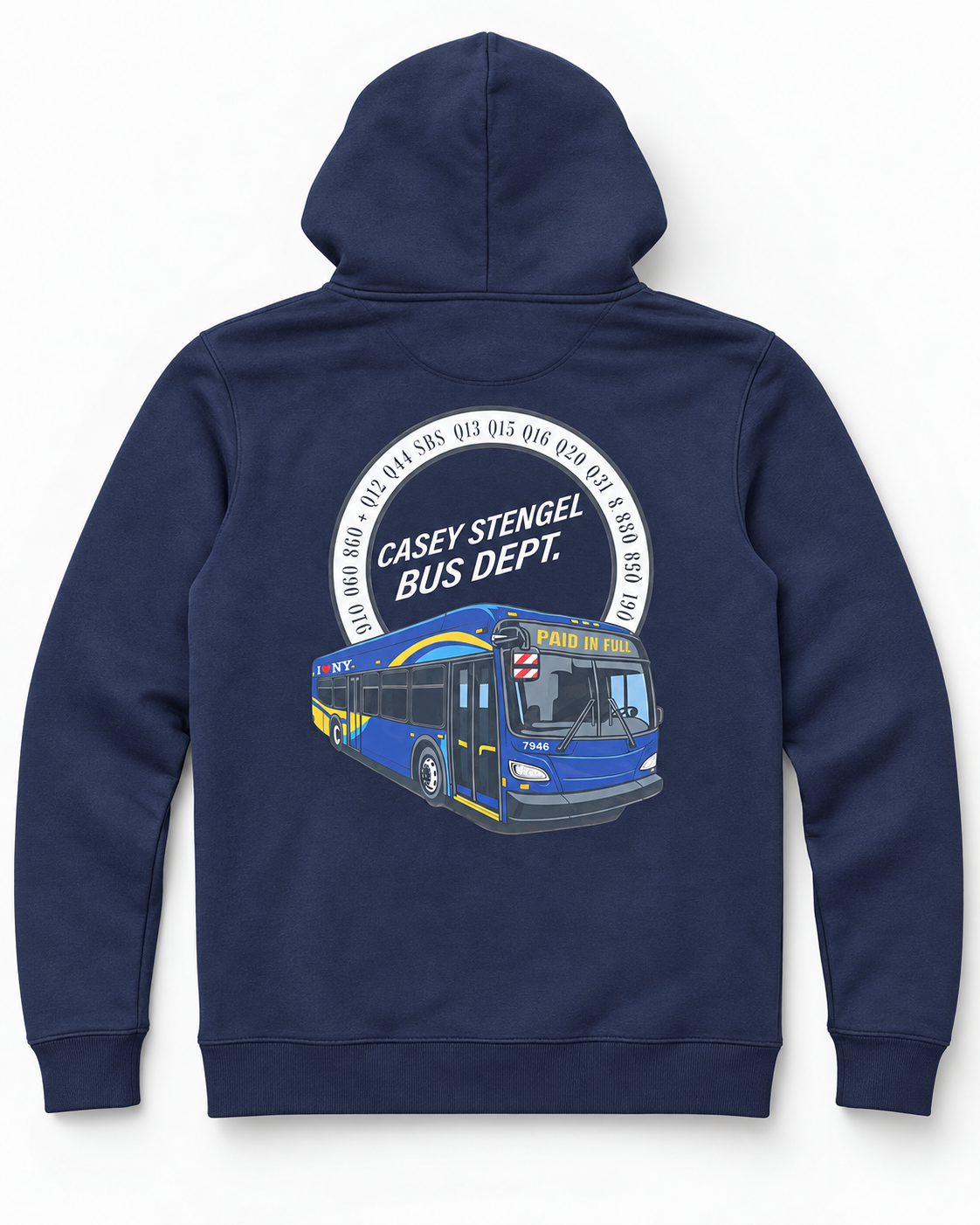 Casey Stengel Bus Route Hoodie