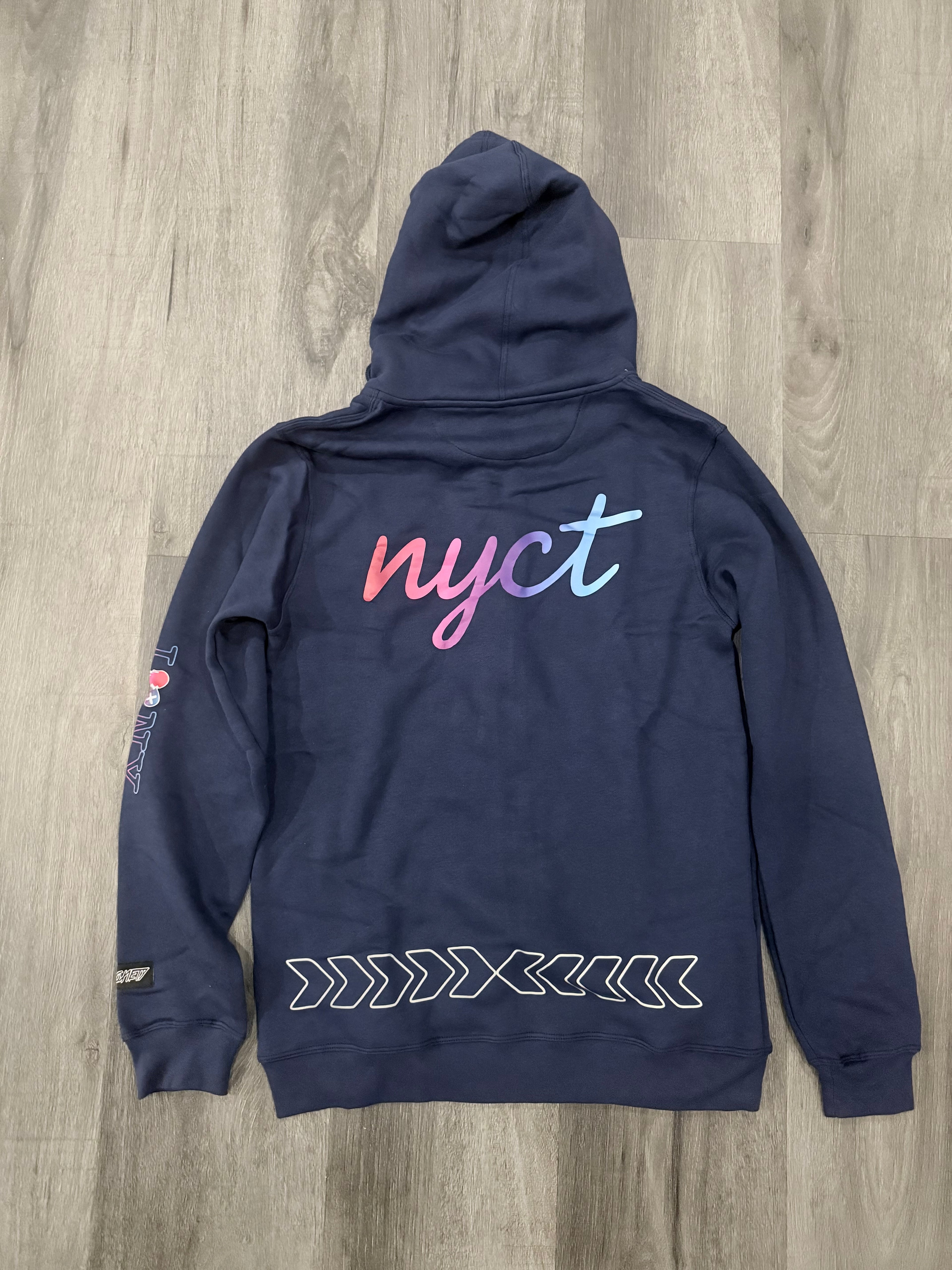 Ladies’ NYCT Gradient Zip Hoodie