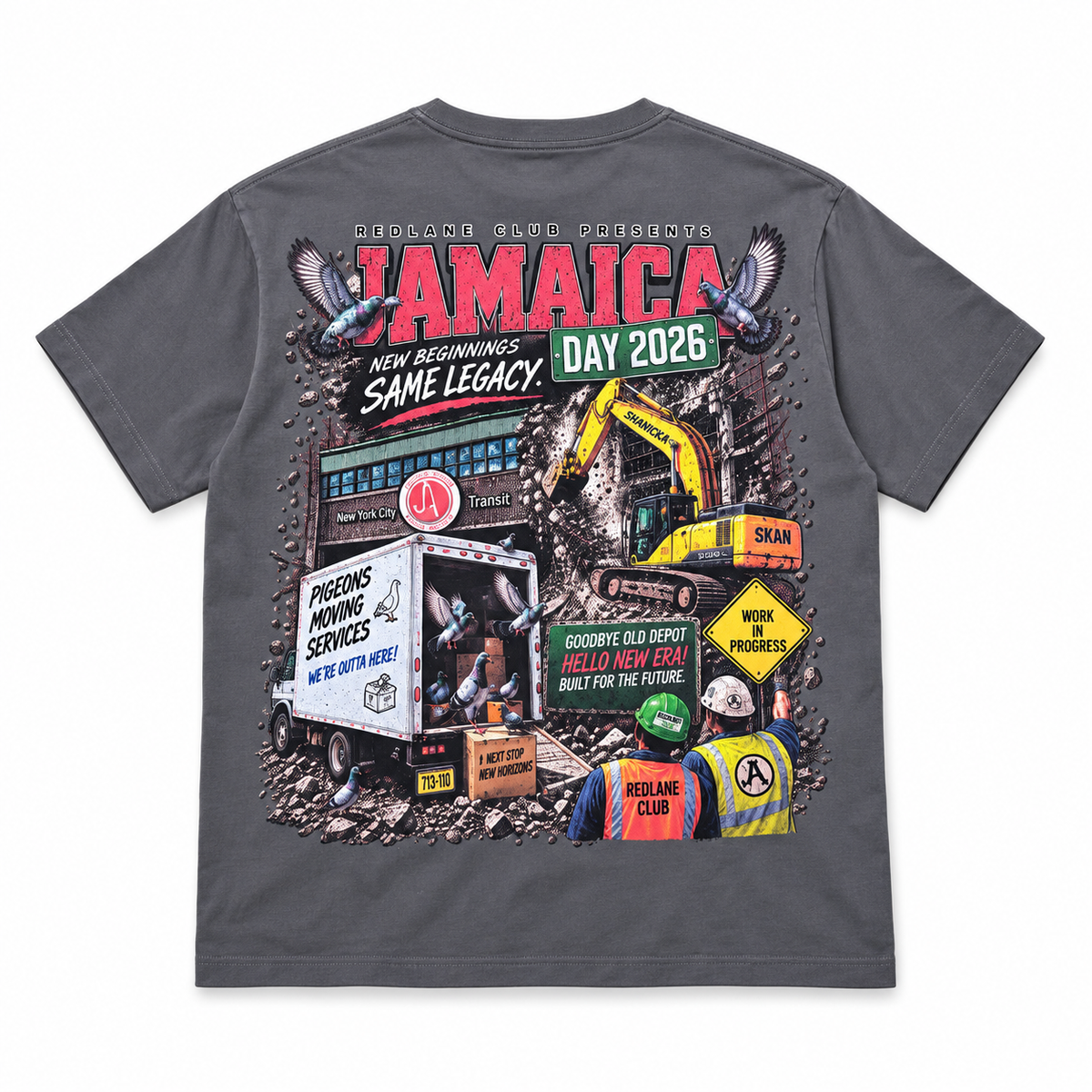 JAMAICA DEPOT END OF A ERA COLLECTORS TEE