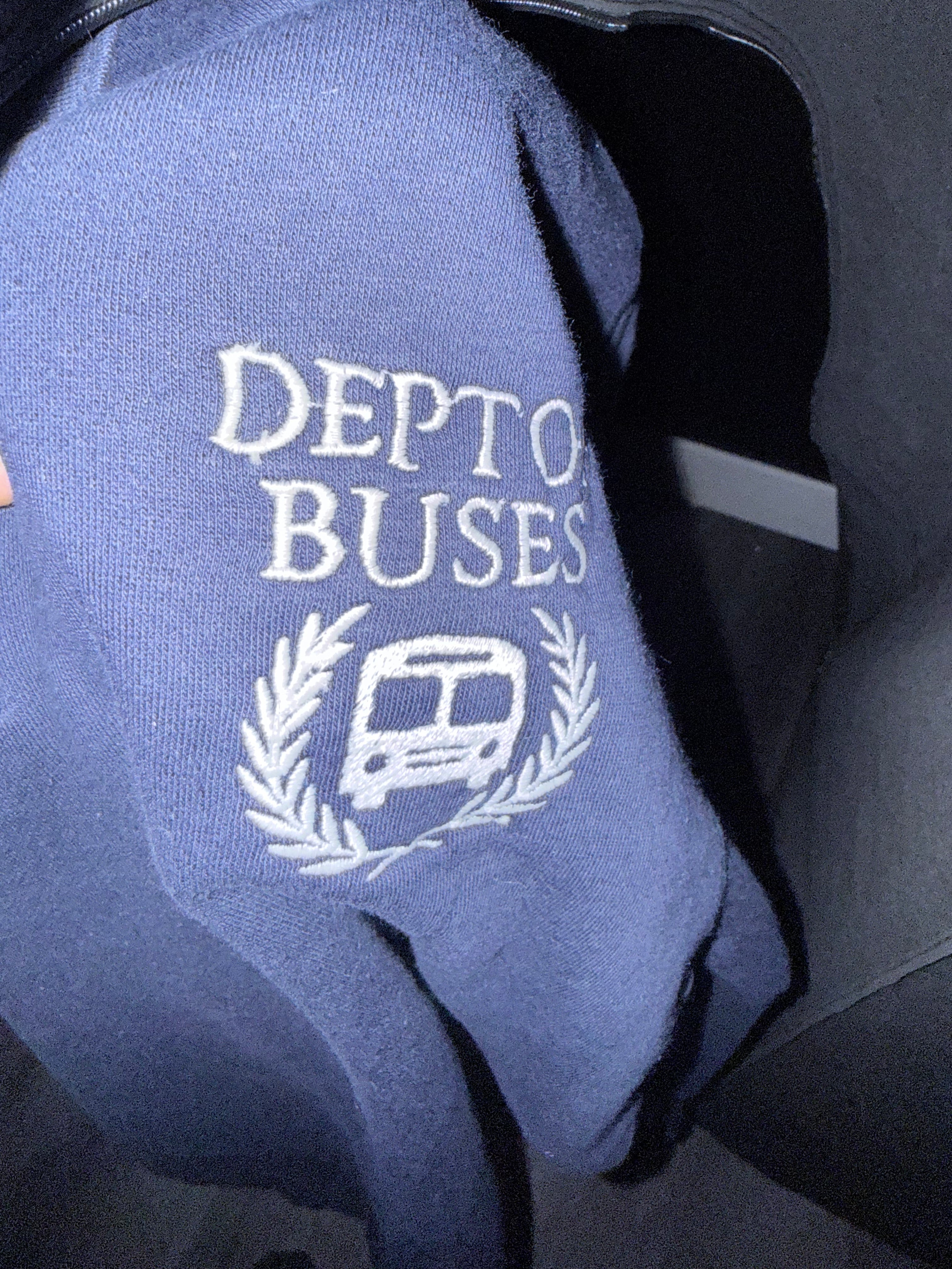 DEPT OF BUSES QUARTER ZIP