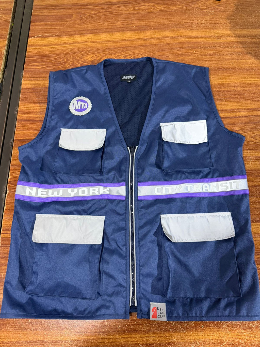 High Visibility Custom New York City Transit Safety Vest
