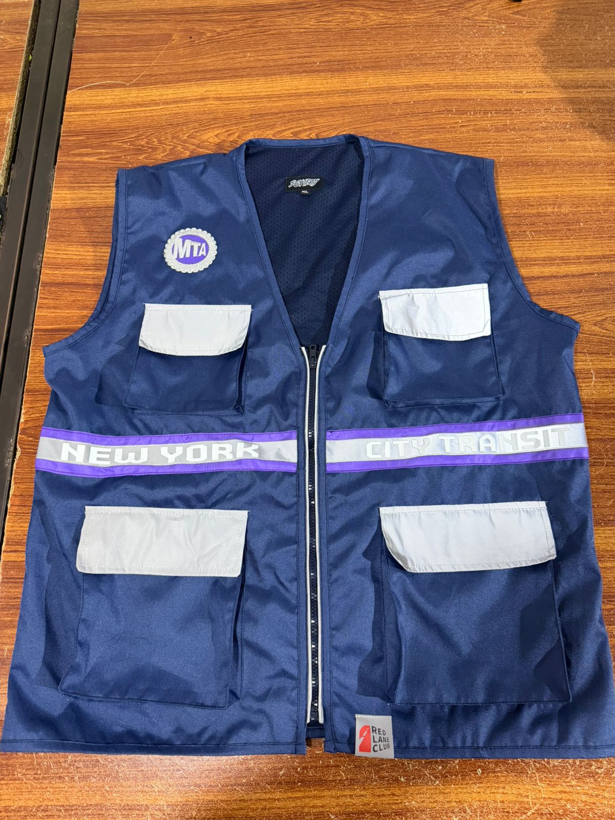 High Visibility Custom New York City Transit Safety Vest