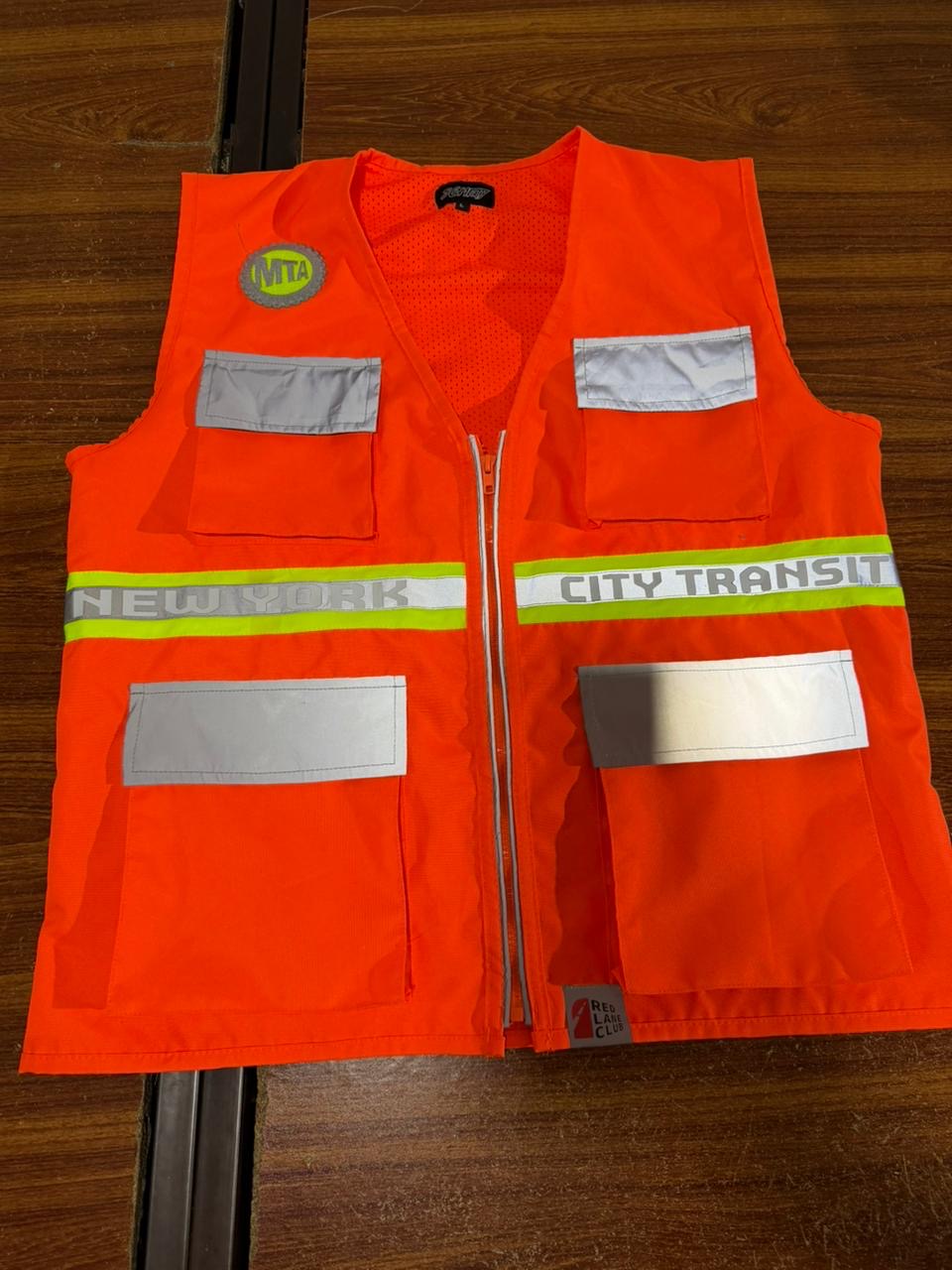 High Visibility Custom New York City Transit Safety Vest
