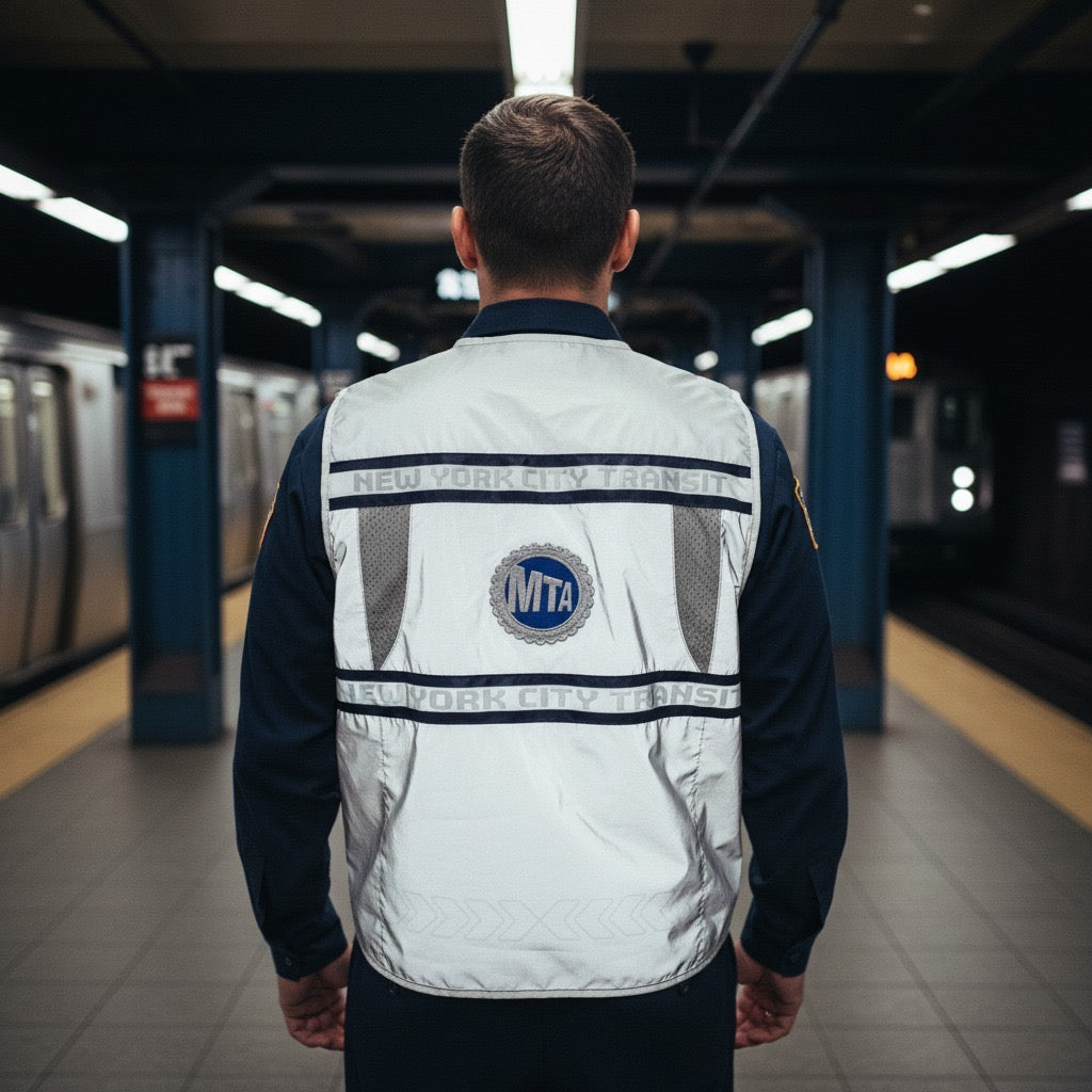 High Visibility Custom New York City Transit Safety Vest