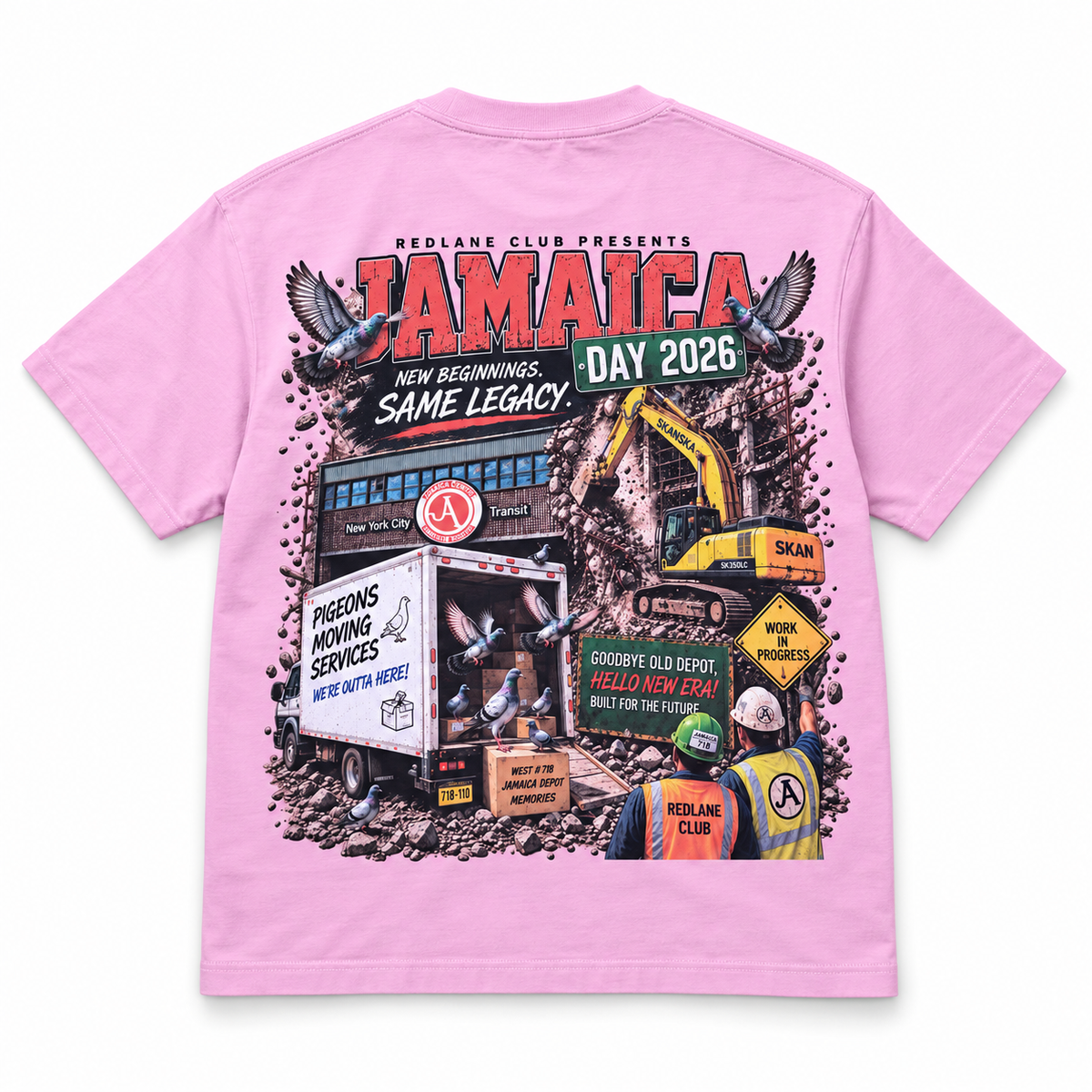 JAMAICA DEPOT END OF A ERA COLLECTORS TEE