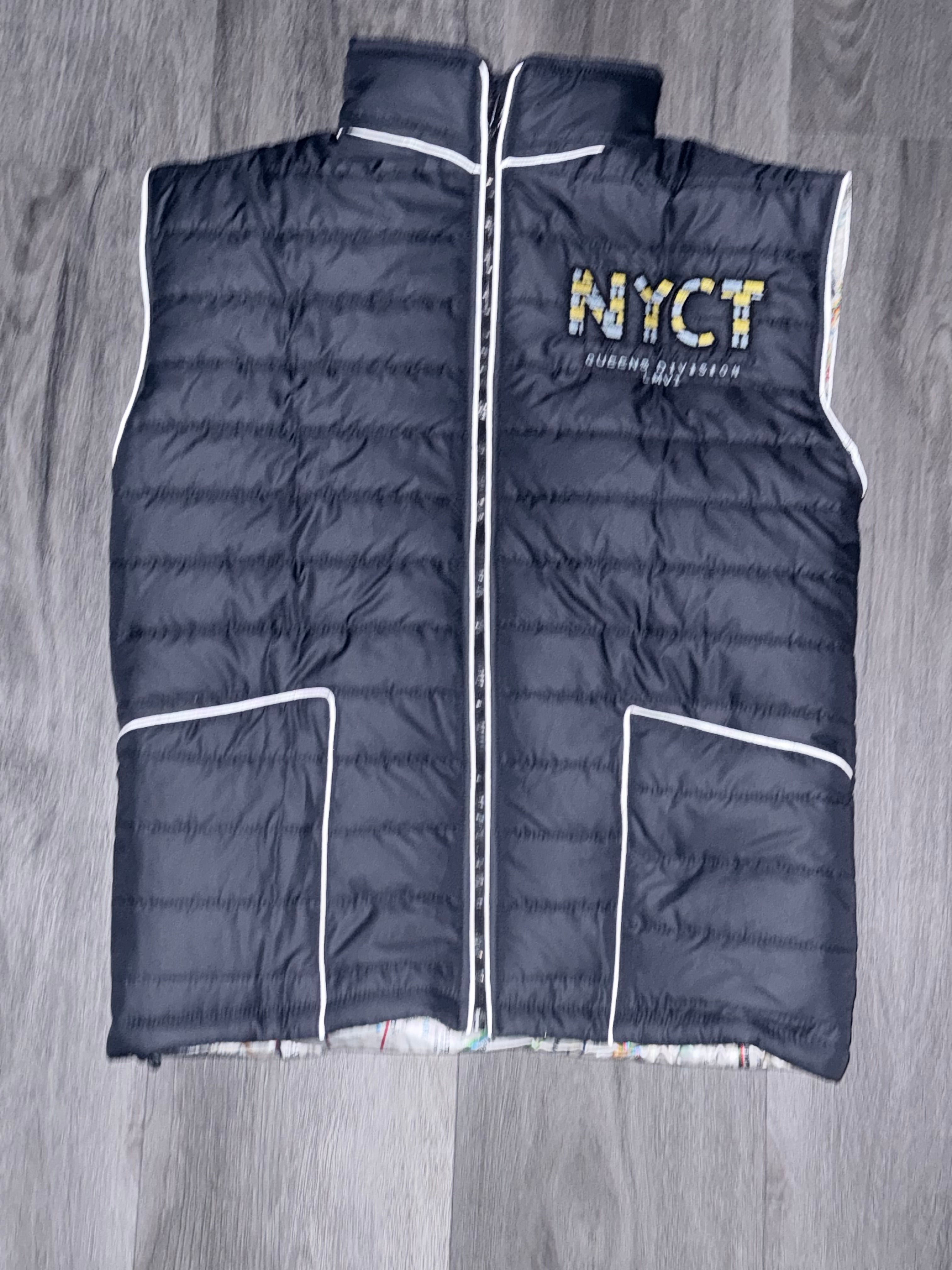 NYCT CHECKERED LOGO VEST