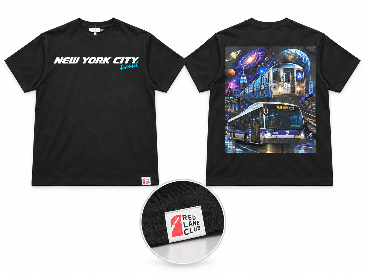 REDLANE CLUB | NYC Transit Galaxy Tee