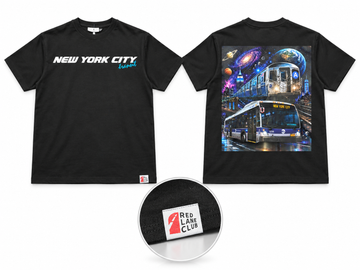 REDLANE CLUB | NYC Transit Galaxy Tee