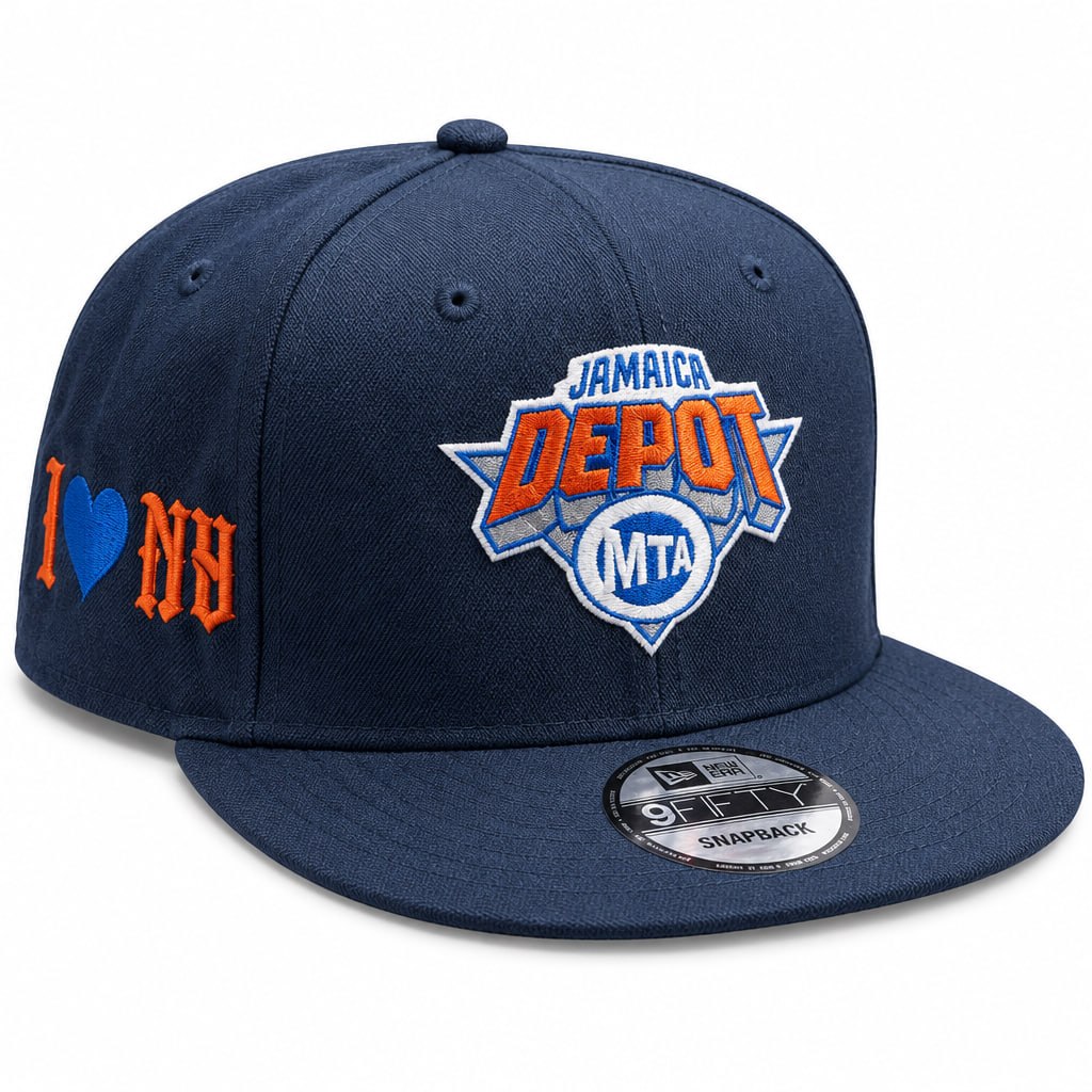 Jamaica Depot Knicks Themed SnapBack