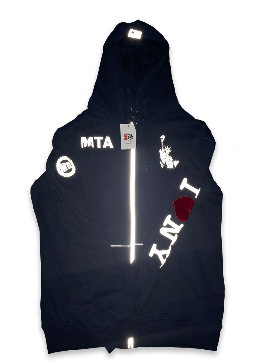 RELECTIVE EVERYTHING HOODIE